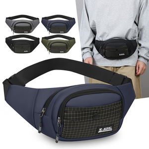 S.A.P.S.A.K. Bolso de pecho para hombre, de nailon, color verde militar, portátil, para uso diario al aire libre, transpirable, resistente al desgaste, bandolera - Product Image 3