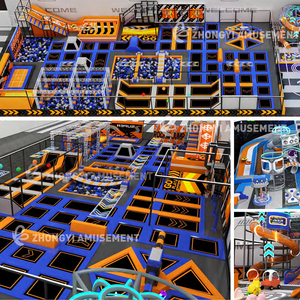Diseño y Venta al por Mayor <span class=keywords><strong>de</strong></span> Equipos para Parques <span class=keywords><strong>de</strong></span> Trampolines Interiores - Circuito Ninja, Aventura con Cuerdas y Área <span class=keywords><strong>de</strong></span> Salto - Solución Llave en Mano para Gimnasios - Product Image 3