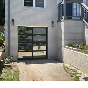 <span class=keywords><strong>Porte</strong></span> de garage en verre au design industriel moderne de luxe avec surface ultra-réfléchissante, <span class=keywords><strong>sur</strong></span> <span class=keywords><strong>mesure</strong></span> pour une utilisation extérieure haut de gamme - Product Image 3