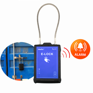4G năng lượng mặt trời container từ GPS <span class=keywords><strong>Tracker</strong></span> RFID ổ khóa điều khiển từ xa thông qua IC/BLE/sms/nền tảng/app Navigation GPS - Product Image 1