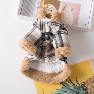 Niedliche Verdickte Winter-Haustierweste Warmes Fleece Kleiner Hund Welpe Regenfest Winddicht Kälteschutz-Outfit Täglich Valentinstag - Product Image 3