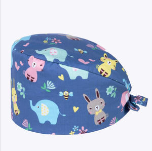 Cappucci da lavoro accessori per uniformi mediche da donna regolabili con bottone e fascia per la felpa elastici a fascia - Product Image 2