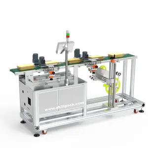 Factory Automatic Bottom Surface 1 Adhesive Sticker Labeling Machine