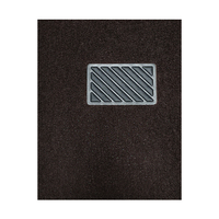 Tapis de sol de voiture en PVC de haute qualité, facile à nettoyer, avec envers à picots