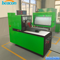 Banco de Pruebas de Calibración de Bomba de Inyección de Combustible Diésel 12PSB para Taller de Reparación de Motores Diésel, Equipo de Prueba para Garaje