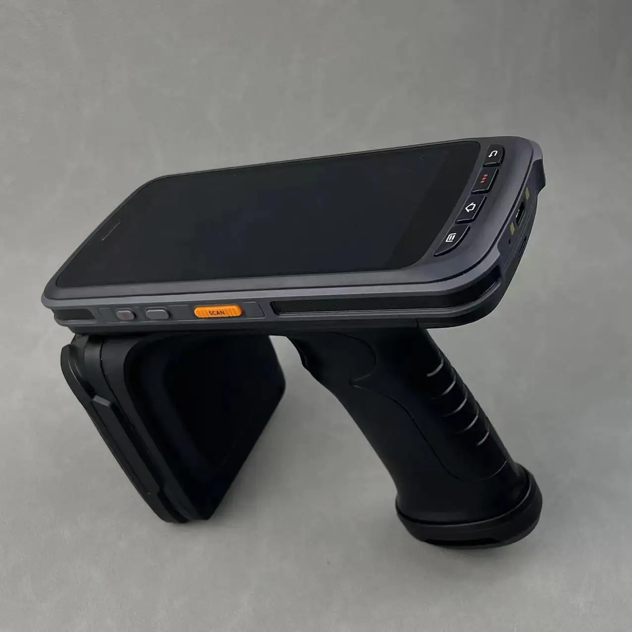 Tragbarer PDA-Code Bluetooth-Reader Timing-System Android Handheld Writer Langstrecken-Barcode UHF RFID Reader Scanner mit 4g