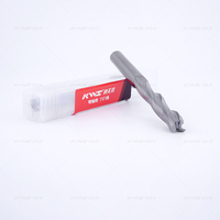 Fraise à dégrossir CNC KWS 10*10*50*100 3T à 3 dents en carbure pour le travail du bois