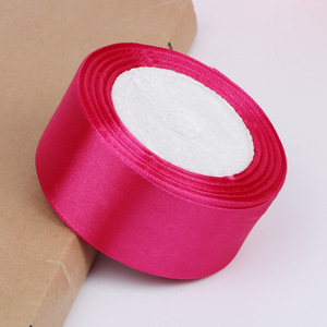 Cinta Decorativa de Flores de 25Y, Cinta de Regalo Tejida a Mano, Cinta de Poliéster de Color Sólido para Envolver Regalos - Product Image 6