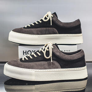 Chaussures décontractées sportives été 2026 - Chaussures polyvalentes et respirantes en toile pour hommes - Marque tendance, semelle épaisse, tige en satin - Product Image 2