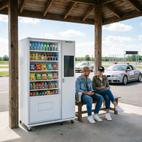Distributeur automatique intelligent de boissons et de snacks avec surveillance à distance