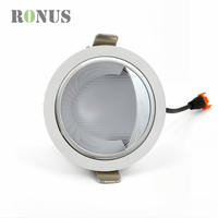 Plafonnier LED encastré COB anti-éblouissement polarisé à intensité variable 30W