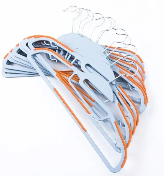 High Quality Clothes Hanger Household Plastic Traceless Clothes Hanger Multifunctional Non-slip Clothes Hanger