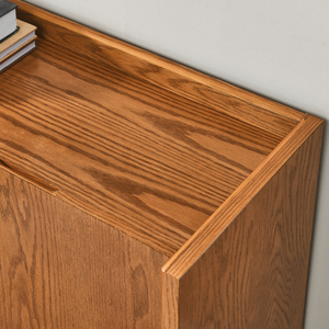 Walnut-colored <b>Sideboard</b> Buffet <b>Cabinet</b> with Storage for Entryway Living Room <b>Kitchen</b> - Product Image 4