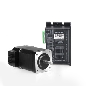 Kit de Motor Híbrido de 2 Fases Nema23 de Bucle Cerrado de Alto Torque 3NM 57mm de Fábrica Siheng con Controlador de 36VDC - Product Image 4