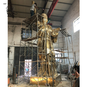 Tác phẩm điêu khắc lớn ngoài trời New York nổi tiếng Nữ nhân vật tác phẩm điêu khắc tượng đồng tự do - Product Image 2