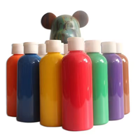 Vente en gros de peinture acrylique coulante 60ml/120ml/500ml Peinture acrylique fluide phosphorescente pour la peinture d'ours en brique fluide