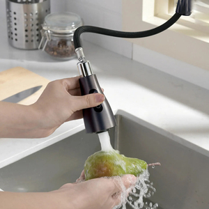 KIEILO Customization Universal Rotatable Kitchen <strong>Faucet</strong> <strong>Swivel</strong> Extension Spring Pull Down <strong>Sprayer</strong> Kitchen <strong>Faucet</strong> - Product Image 2