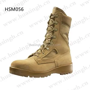 ZH,outdoor hiking high-cut shock absorption combat shoes Belleville suede leather sand tactical boots HSM056