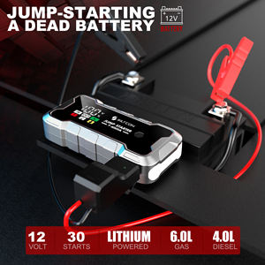 Avviatore <span class=keywords><strong>di</strong></span> <span class=keywords><strong>Emergenza</strong></span> Portatile 12V 5000A per Moto, Auto e Camion, <span class=keywords><strong>Booster</strong></span> Batteria 24000mAh - Product Image 5