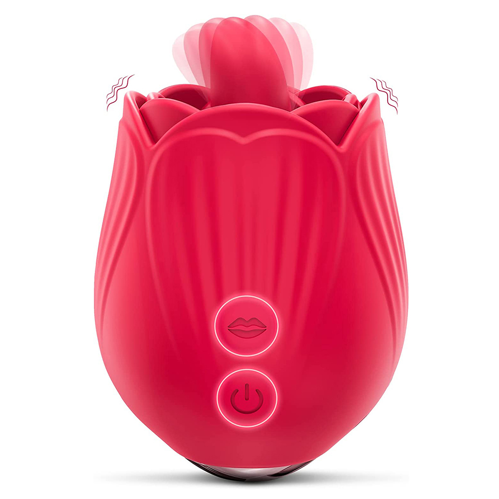 where do you put the rose toy Rose Vibrator Toy