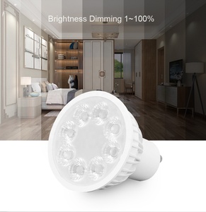 Tuya-bombilla LED inteligente GU10, foco controlado por control remoto, 2,4G, RF, RGB, CCT - Product Image 4