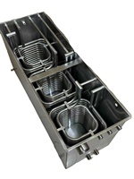 Réservoir d'eau et évaporateur à serpentin en acier inoxydable SS304 pour refroidisseurs industriels, modèles personnalisables 3P-60P