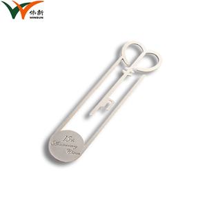 Portable Customized Love Key Design <b>Silver</b> Color Long Size Metal <b>Bookmark</b> - Product Image 2