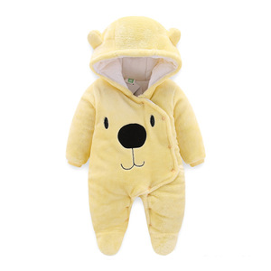 Ins sonbahar ve kış çocuk giyim bebek tulum bebek uzun kollu tulum Ha giysi çantası ayak yenidoğan açık aşınma - Product Image 3