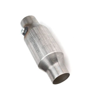 Convertisseur catalytique universel haute performance 400 <span class=keywords><strong>cpsi</strong></span> 2,5 pouces, substrat métallique poli miroir, Power Boost +15HP pour voiture tuning - Product Image 3