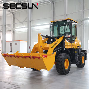 एयर कंडीशनर के साथ 4x4 मिनी फ्रंट एंड व्हील्ड लोडर 1000 किलोग्राम 1500 किलोग्राम 2 टन व्हील लोडर - Product Image 3