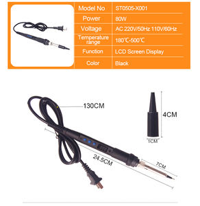 Pince à <span class=keywords><strong>souder</strong></span> <span class=keywords><strong>MIG</strong></span> professionnelle 80W, outil de soudage multifonctionnel pour le nettoyage des buses, la coupe de fil, en acier au carbone forgé - Product Image 3