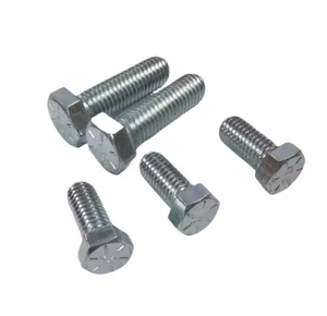 สลักเกลียวหัวหกเหลี่ยม LeGood เหล็กกล้าคาร์บอนชุบสังกะสี เกรด 8 เกลียว 1/2-13 ความยาว 5 นิ้ว - Product Image 3