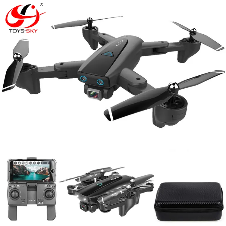 S167GPS 5G Foldable GPS FPV Drone with 1080P HD Camera Live Video for Beginner Quadcopter Return Home Follow Me Gesture Control