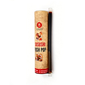 Sushi <b>Round</b> Cardboard Tube Food Grade Paper Tube Packaging Portable Paper Tubes Paper Cylinder <b>Box</b> - Product Image 3