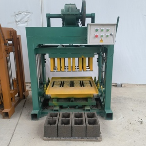 Máy làm gạch tự động làm gạch Máy rỗng cát lát Đặt khuôn bê tông <span class=keywords><strong>paver</strong></span> khối giá - Product Image 2