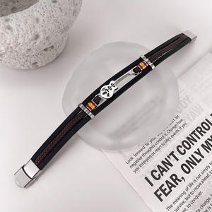 <span class=keywords><strong>Bracelet</strong></span> en <span class=keywords><strong>corde</strong></span> tressée pour <span class=keywords><strong>guitare</strong></span>, best-seller, <span class=keywords><strong>bracelet</strong></span> en cuir vintage pour homme, bijoux <span class=keywords><strong>de</strong></span> rue classiques au quotidien, ALN2601001407 - Product Image 5