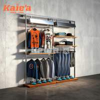 Fabricant moderne d'affichage de vêtements au détail-Porte-vêtements et vitrines de boutique personnalisés pour les magasins de vêtements pour hommes