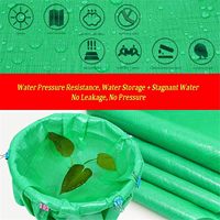 Bâches vertes enduites de HDPE durables enveloppant le tissu de bâche en plastique de bâche de bâche de PE imperméable