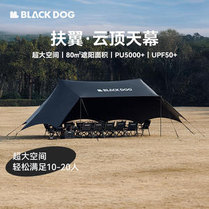 Blackdog all'aperto a baldacchino <span class=keywords><strong>tenda</strong></span> parasole campeggio con doppio picco impermeabile protezione solare Cloud Top Mount Wanzhong - Product Image 2