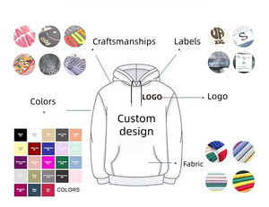 <span class=keywords><strong>Felpa</strong></span> <span class=keywords><strong>con</strong></span> <span class=keywords><strong>cappuccio</strong></span> da <span class=keywords><strong>uomo</strong></span> American Heavyweight 480G, blu tinta unita, effetto invecchiato, lavaggio cerato, vestibilità ampia, anti-pilling, per autunno - Product Image 2