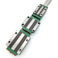 Rail de guidage linéaire CNC HGH Roulement coulissant à ligne droite en acier Curseur à bride HG20 pour bride HGH/HGW15 20 25 30 35