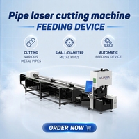 Mesin Pemotong Laser Fiber CNC Otomatis untuk Pipa & Profil Logam dengan Dukungan AI/PLT Konfigurasi 6-Axis