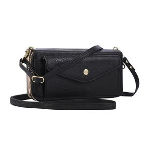 Funda tipo cartera con diseño <span class=keywords><strong>de</strong></span> bolso <span class=keywords><strong>de</strong></span> mano <span class=keywords><strong>y</strong></span> correa cruzada para iPhone 13/14 Plus/15 Pro/16/16 Pro Max/17 - Product Image 1