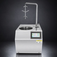 Machine à tempérer le chocolat de table 5,5L 7L, machine à faire fondre le chocolat en acier inoxydable 304 avec écran tactile pour boulangerie