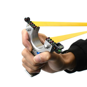 Piaoyu petit monstre en plein air précision chasse tir fronde gratuit rapide pressage Clip élastique frondes accessoires - Product Image 5