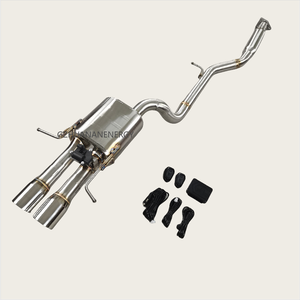 Silenciador con válvula de escape Catback personalizado de acero inoxidable, sistema de escape Valvetronic para <span class=keywords><strong>mercedes</strong></span>-benz C180 C200 W203 M271 W204 1,8 T - Product Image 1