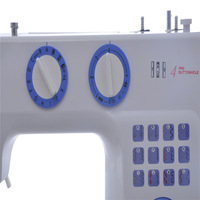 Machine à coudre électrique de bureau multifonctionnelle à pédale, avec chaîne en ABS et métal, pour tissus épais 988