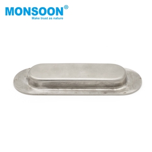 Kitchen Cupboard Cabinet Closet <b>Handle</b> Stainless Steel Oval Edge Concealed <b>Door</b> <b>Pull</b> Furniture <b>Handles</b> for Cabinet Closet - Product Image 2