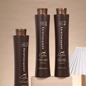 Tratamiento Profesional de Keratina Brasileña 2 en 1 con Tecnología Nano Sin Irritación, Fórmula de Salón Sin Silicona para Cabello Rizado Fácil de Peinar - Product Image 4
