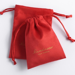 Bolsa de Joyería con Cordón de Gamuza PandaSew, Personalizada con Logotipo, para Regalo de Reloj, Collar o Pulsera - Product Image 2